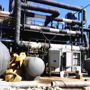 Електрически промишлен газов нагревател